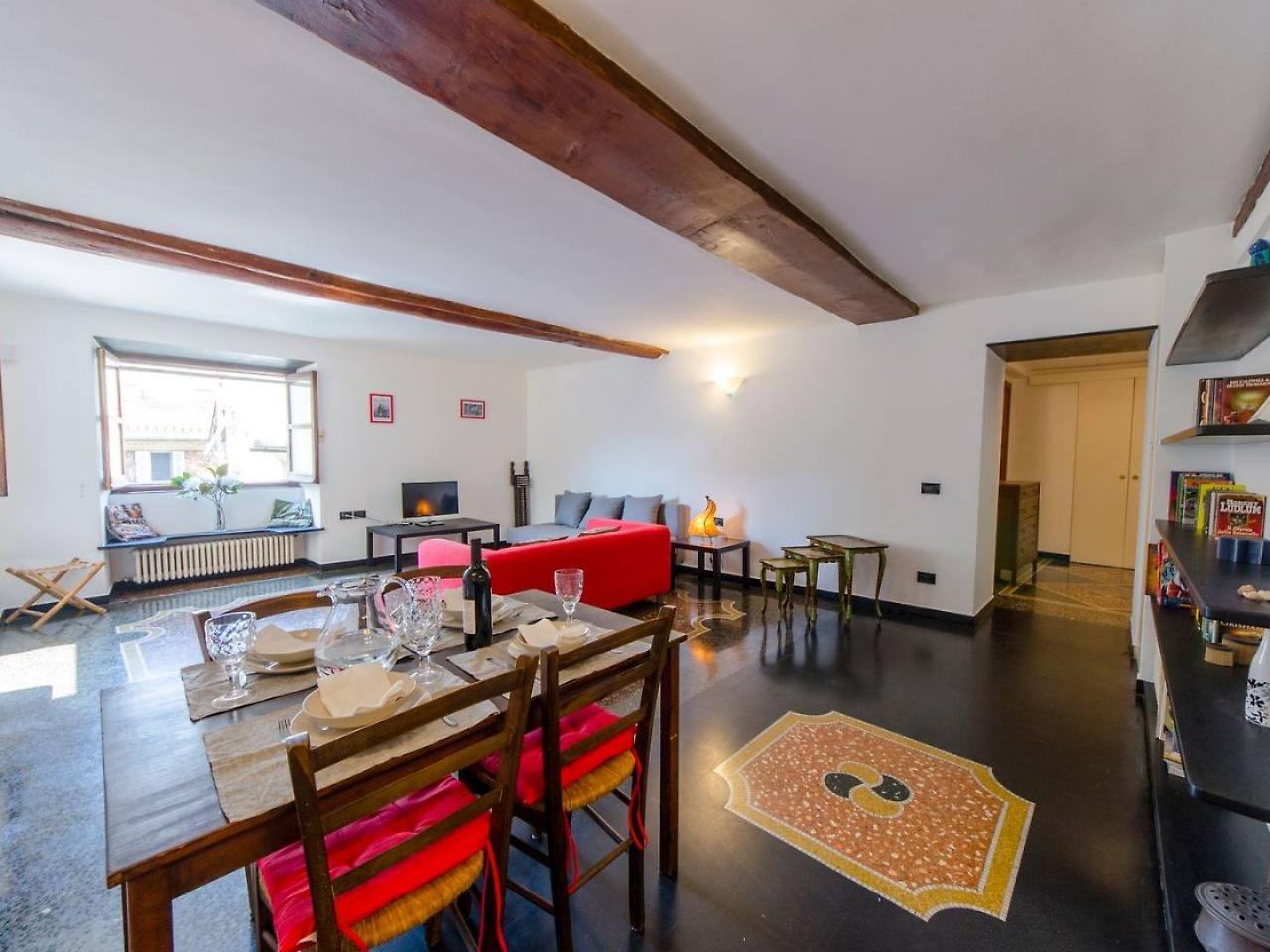 Joivy Colorful Flat For 5 Close To Piazza De Ferrari Genua Exteriör bild
